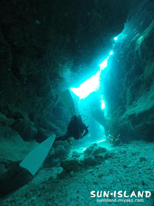 下地島ダイビングスポット【なるほどザ・ケーブ】その2