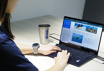 現地は実習メイン　学科は事前学習で実習2日間