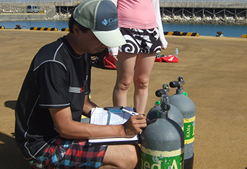 エンリッチドエア(ナイトロックス)利用料無料
