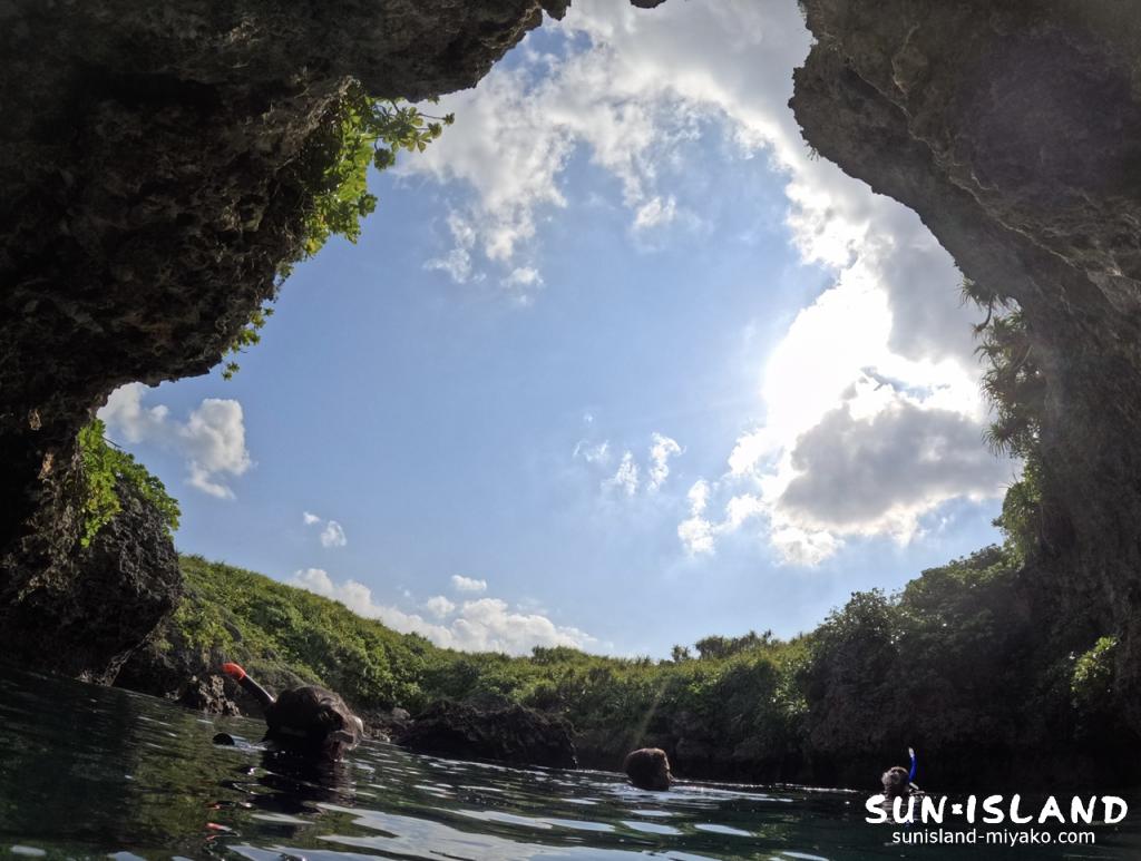 マリンレイク 浮上した池