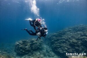 サバ沖アウトリーフ 体験ダイビング 船酔いを乗り越えて