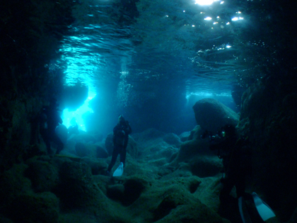 伊良部島、青の洞窟