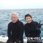宮古島ダイビング通信:時化を避け南岸へ