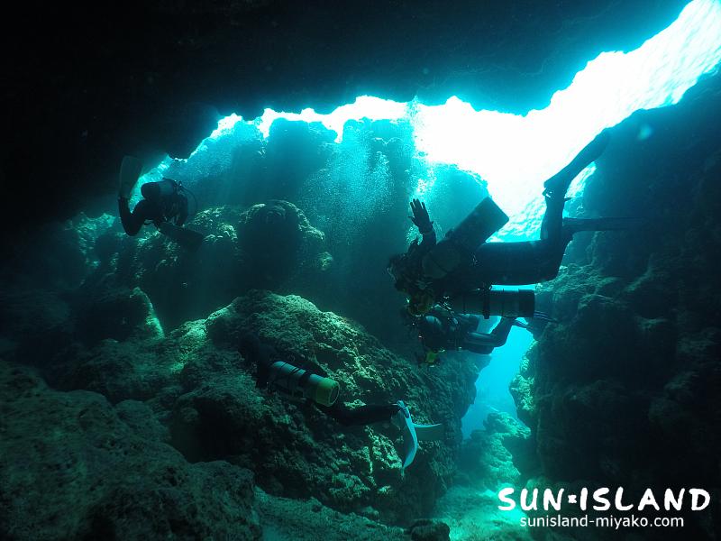 下地島ダイビングスポット・ポイント【中の島チャネル】