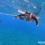 宮古島の海で初めての体験ダイビングに挑戦
