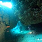 約半月ぶりの下地島エリアでのダイビングは、魅惑に富む洞窟ダイビング