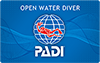 PADIオープンウォーターダイバーCカード