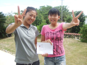 Hさん、Cカード取得コース