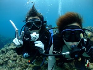 体験ダイビング　ボートダイビング　初心者