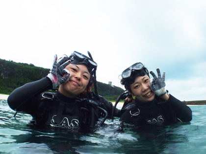 体験ダイビング　来間島　