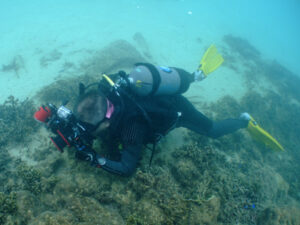 Hさん、写真撮影