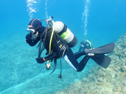 エンリッチドエアでのダイビング