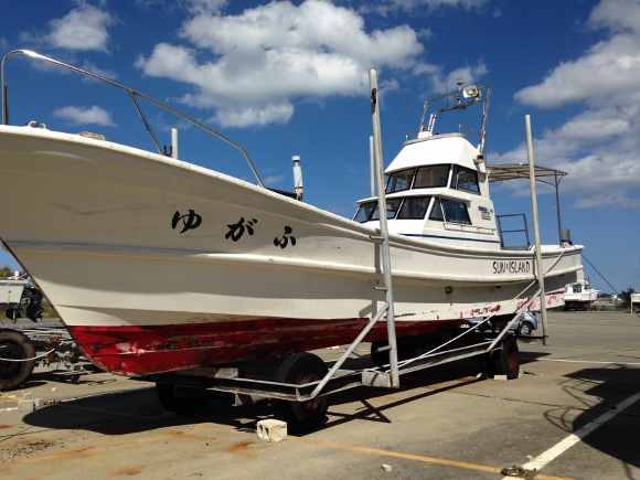 ダイビング　ゆがふ　船