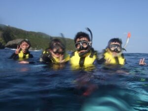 体験ダイビング　ボート