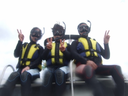 体験ダイビング　シュノーケリング