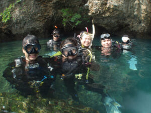 マリンレイクの水面