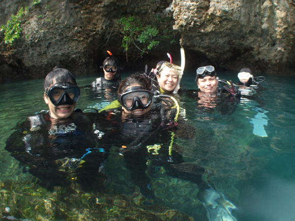 マリンレイクの水面