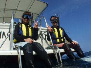 Tさんボート体験ダイビング