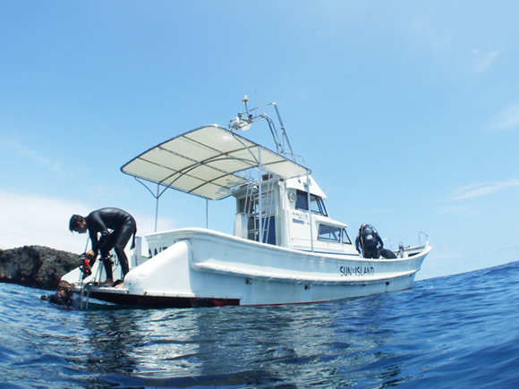 ダイビング船ゆがふ