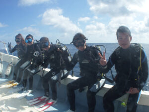 宮古島ダイビングのゲスト