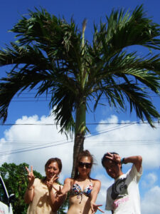 今日のダイビングのゲスト