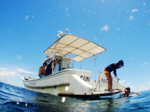 サンアイランドの船