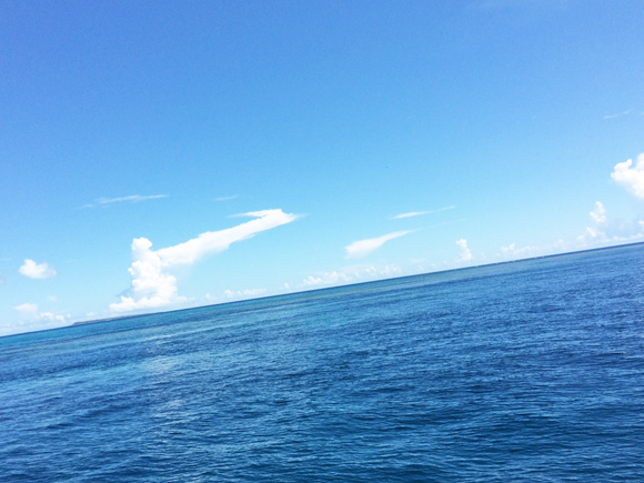 今日の宮古島の海