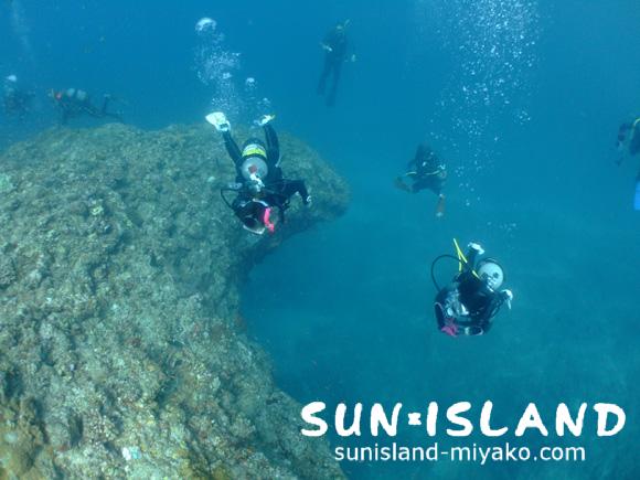 今日の宮古島の海の様子
