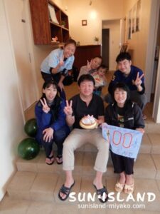 Kさん記念ダイブ