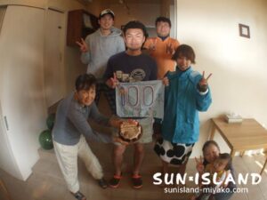 Mさん記念ダイブ