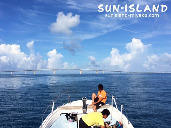 穏やかな宮古島の海