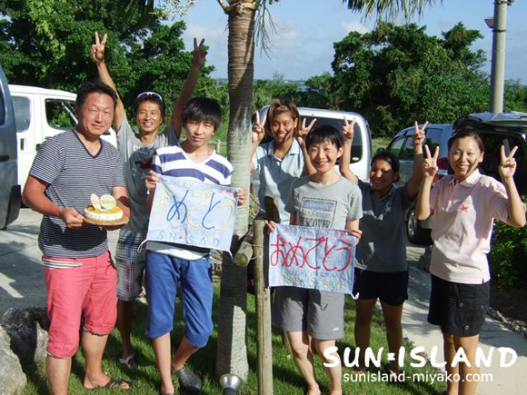 講習終了Jくん・Ｙさん集合写真