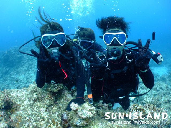 体験ダイビング1