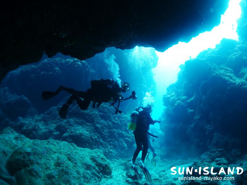中の島チャネルのクレパス