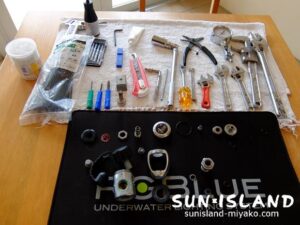 レギュレータのメンテナンス