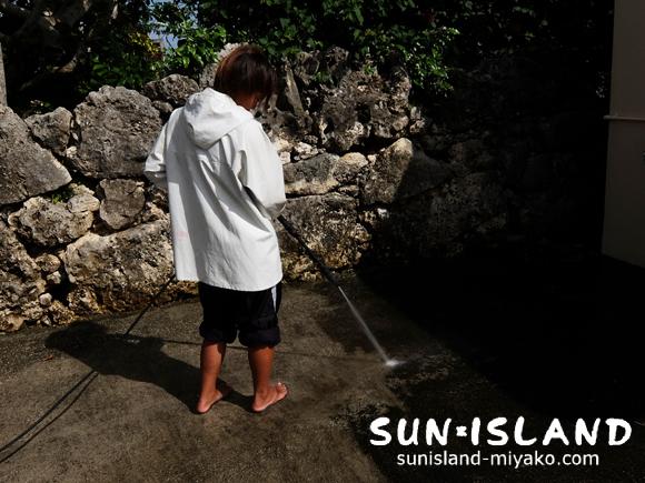 ショップ内の掃除