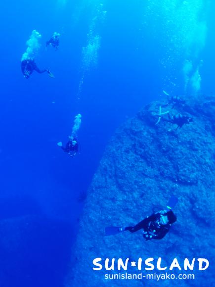 透明度がよくきもちいいドロップオフ