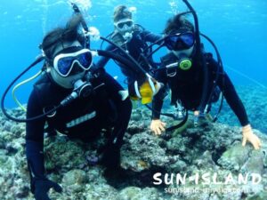 Sさん達のボート体験ダイビング