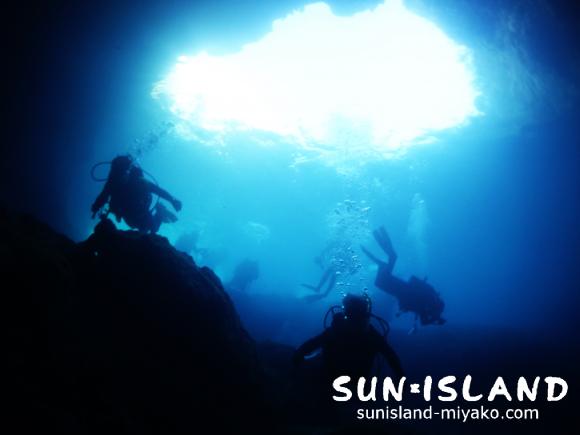 今日の3ダイブ目『マリンレイク』の景色