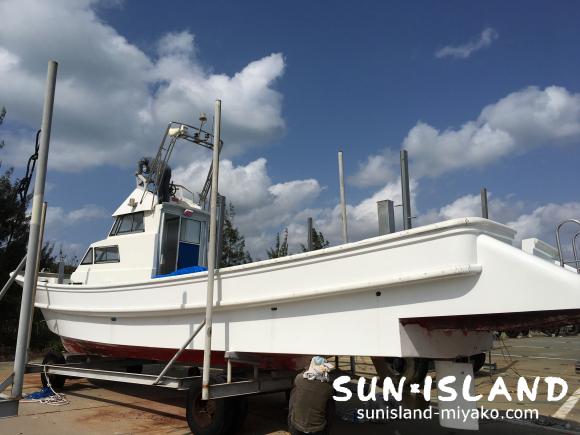 船のメンテナンス