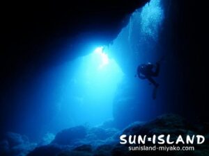 宮古島南岸ポイント『牛さん こわいよ』