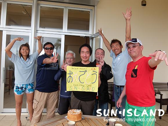 サイドマウントコース終了したNさん