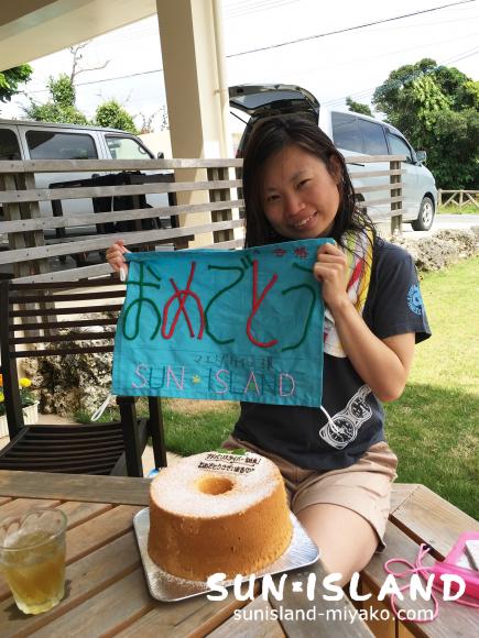 Mさん、アドバンスコース終了おめでとう