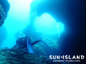 今日の3ダイブ目『ダブルアーチ』