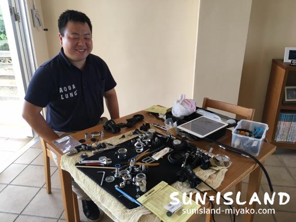 アクアラング石引さん