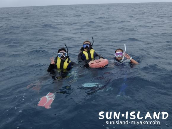 スノーケリング