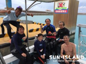 今日のゲストダイバーさん