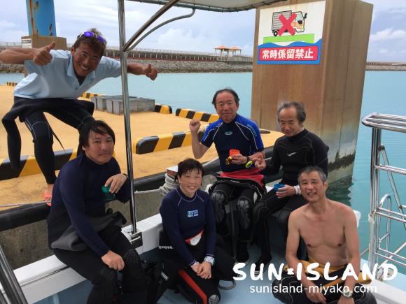 今日のゲストダイバーさん