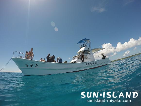 サンアイランドの船