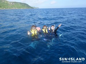 Sさん・Nさんボート体験ダイビング